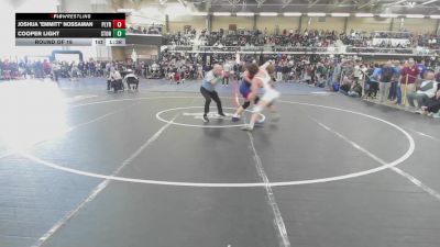 190 lbs Round Of 16 - Joshua "Emmitt" Nossaman, Plymouth vs Cooper Light, Stonington*