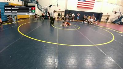 98 lbs Cons. Semi - Jackson Robbins, Powell Middle School vs Hoyt Jones, Worland Middle School