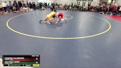 150 lbs Cons. Round 1 - Dolphka Lewis, Pueblo East vs Cannon Calderone, Cherry Creek