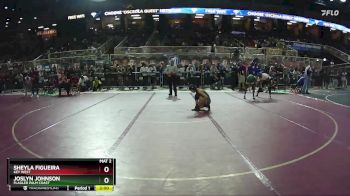 100 lbs Champ. Round 1 - Sheyla Figueira, Key West vs Joslyn Johnson, Flagler Palm Coast