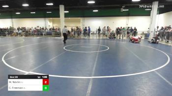 160 lbs Round Of 128 - Max Nevlin, NJ vs Carson Freeman, AL