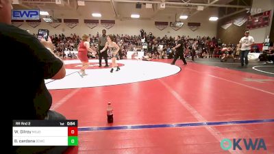 105 lbs Rr Rnd 2 - Weston Gilroy, Mojo Grappling Academy vs Bashlin Cardona, Dark Cloud Wrestling Club