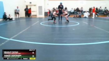 97-106 lbs Round 2 - Parker Mortensen, Northside Wrestling Club vs Bradley Patino, Grantsville Wrestling Club