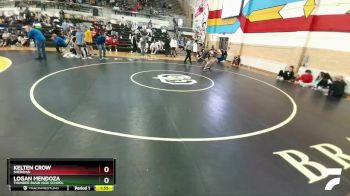 160 lbs Semifinal - Kelten Crow, Sheridan vs Logan Mendoza, Thunder Basin High School