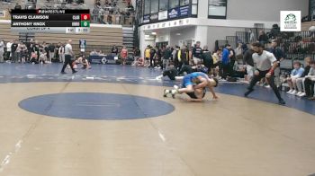 125 lbs Consi Of 4 - Travis Clawson, Clarion vs Anthony Knox, Unrostered- Spartan Combat RTC