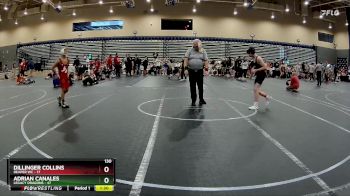 130 lbs Round 4 (8 Team) - Adrian Canales, Legacy Dragons vs Dillinger Collins, Reaper WC
