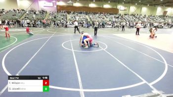 165 lbs Rr Rnd 1 - Trevor Wilson, Willits Grapplin Pack vs Gino Uccelli, Nevada Elite