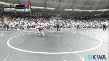 66 lbs Consi Of 4 - Deacon Salyer, Sperry Wrestling Club vs Rocket Jones, Raw Wrestling Club