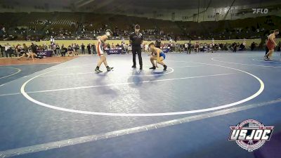 120 lbs Final - ZA MCINTOSH, Glenpool Warriors vs Whitley Wilscam, South Central Punisher Wrestling Club