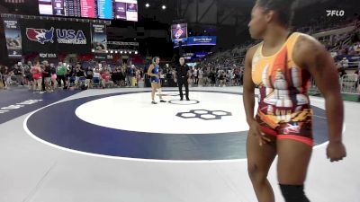 155 lbs Champ. Rd Of 128 - Kalea Loving, AL vs Isabelle Olesen, WI