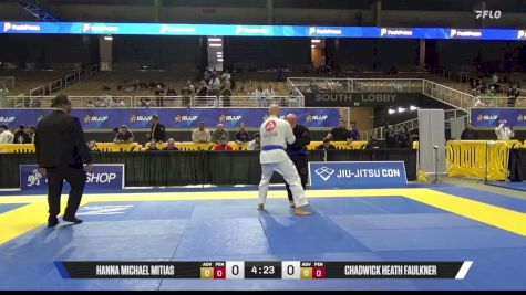 Chadwick Heath Faulkner vs Hanna Michael Mitias 2026 Pan Jiu Jitsu IBJJF Championship