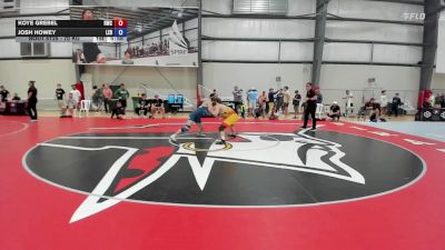 70 kg Cons. Round 3 - Koye Grebel, Hawkeye Wrestling Club vs Josh Howey, Lake Erie RTC