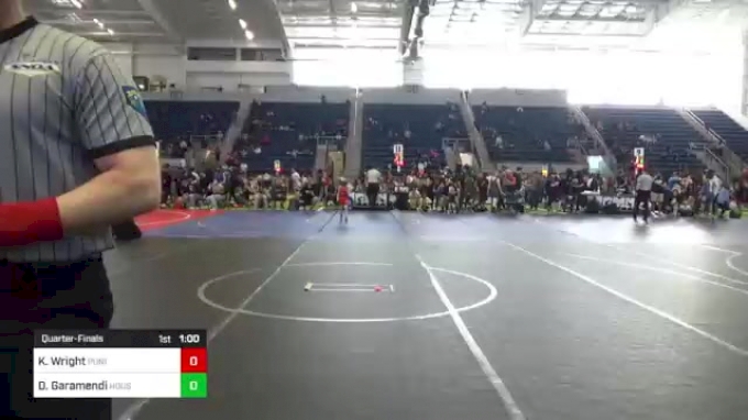 52 lbs Quarterfinal - Dylan Garamendi, House Of Centennial vs Karter ...