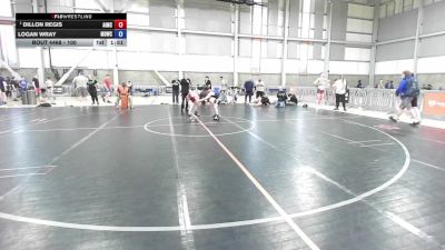 100 lbs 3rd Place Match - Dillon Regis, Askeo International Mat Club vs Logan Wray, Mat Demon Wrestling Club