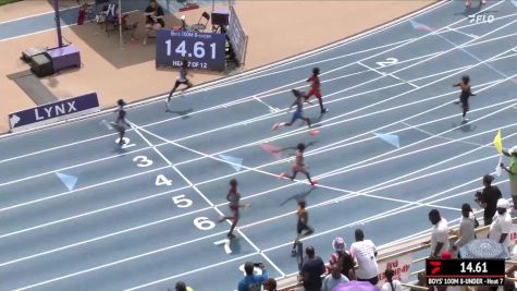 Youth Boys' 100m, Finals 8 - Age under 8