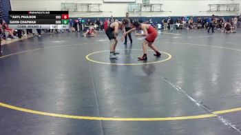 165 lbs Cons. Round 3 - Gavin Chapman, Sherwood vs Kayl Paulson, Oregon City