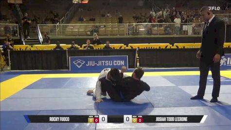 Josiah Todd Lecrone vs Rocky Fuoco 2025 Pan Jiu Jitsu IBJJF Championship