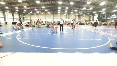 85 lbs Round Of 32 - Luke McElheeny, Whitted Trained National Dual Team - MS vs Jayce Frisk, TDWC Maniacs Grey - MS