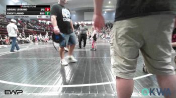 55 lbs Rr Rnd 3 - Phoebe Roach, Grove Takedown Club vs Kamrei Downing, Berryhill Wrestling Club