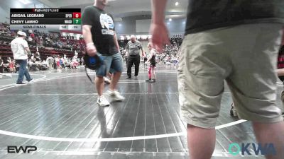 55 lbs Rr Rnd 3 - Phoebe Roach, Grove Takedown Club vs Kamrei Downing, Berryhill Wrestling Club