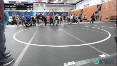 135 lbs Consolation - Layla Brown, Standfast vs Hailey Sisson, Shelton Wrestling Academy