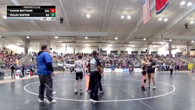 AA 113 lbs Quarterfinal - Saxon Mattison, Science Hill High School vs Nolan Barton, Nolensville High School