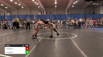 126 lbs Final - Trey Wagner, PA vs Justyce Zuniga, WA