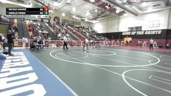 170 lbs 1st Place Match - Nicole Chavez, Walnut vs Arielle Perez, Warren