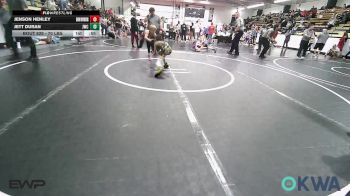 70 lbs Consolation - Jenson Henley, Skiatook Youth Wrestling vs Jett Duran, Jay Wrestling Club