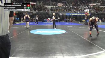 165 lbs Champ. Round 1 - Justin Richey, Gettysburg vs CJ Christopher Shea, Wesleyan (CT)