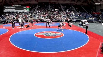 125 lbs 1st Place Match - VERA SPENCER, North Oconee vs Bailey Moore, Carrollton