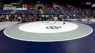 144 lbs Champ. Rd Of 256 - Orrin Kuehn, NE vs Rosendo Aparicio, WA