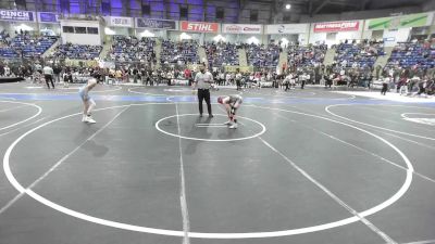 80 lbs Quarterfinal - Jaxon Brynildson, Team Grand Valley Elite vs Brandon Sandoval, Ortega Middle School