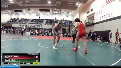 285 lbs Cons. Semi - Anthony Popi, Indiana vs Isaac Moss, Delta Wrestling Club Inc.