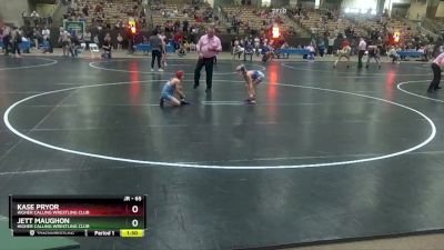 65 lbs Semifinal - Kase Pryor, Higher Calling Wrestling Club vs JETT MAUGHON, Higher Calling Wrestling Club