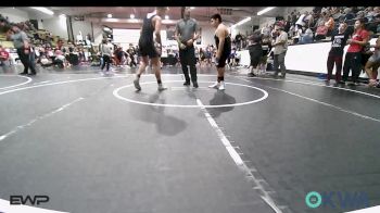 160 lbs Rr Rnd 1 - Noah Garcia, Wagoner Takedown Club vs Karsyn Pack, Hornet Wrestling Club