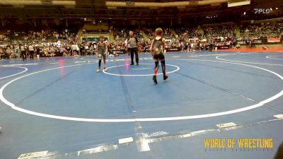 61 lbs Consi Of 16 #1 - Jackson Blackwell, Pryor Tigers vs Luke Mascoto, Team Hawaii Aloha