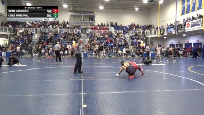 121 lbs Consy 2 - Seth Drennen, Parkersburg-WV vs Cole Tunstall, Shaler