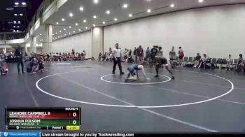 138 lbs Round 5 (10 Team) - Leandre Campbell II, Braves Wrestling Club vs Joshua Folsom, Bulldog Wrestling