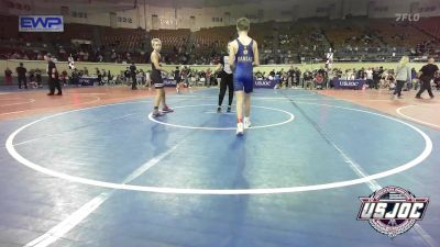 96 lbs 5th Place - Kellen Williams, Dodge City Wrestling Academy vs Tripp Hardison, Verdigris Youth Wrestling