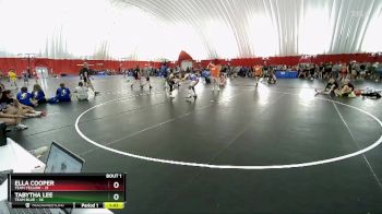 170 lbs Round 1 (6 Team) - Tabytha Lee, Team Blue vs Ella Cooper, Team Yellow