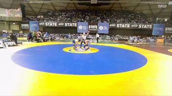 Boys 3A 106 lbs Champ. Round 2 - Juan Mateo, Gig Harbor vs Java Blaine, Garfield