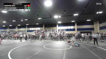 65 lbs Consolation - Kingston Sato, Team Aggression vs Royce Davidson, Peterson Grapplers