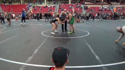 135 lbs Cons. Round 2 - Jace Lyden, Derby Wrestling Club vs Nathan Santana, Dodge City Wrestling Academy