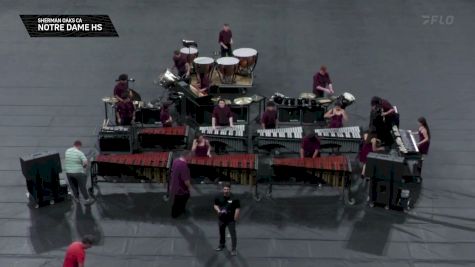 Notre Dame HS "Sherman Oaks CA" at 2026 WGI Percussion Ontario Regional+ Finals