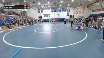 155 lbs 3rd Place Match - Lilly Seaman, Sheridan vs Elyse Neph, Campbell County