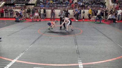 90_B lbs Consi Of 16 #1 - Kayden Kuncio, Parkland vs Lucas Brooks, Elk Lake