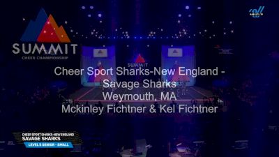 Cheer Sport Sharks - New England - Savage Sharks [2025 L5 Senior - Small Finals] 2025 The Summit
