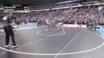 126-2A Quarterfinal - Korbin Hoke, Highland vs Orion Martinez, Las Animas