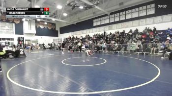 126 lbs 3rd Place Match - Issac Torres, Fountain Valley vs Jacob Dominguez, Frontier